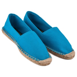 Espadrile albastre albastru 4
