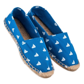Espadrile albastre albastru 1
