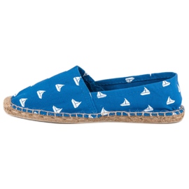 Espadrile albastre albastru 3