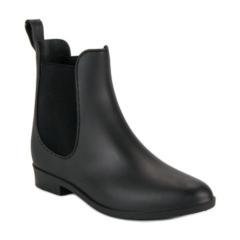 Vinceza Galoșii negri negru 1