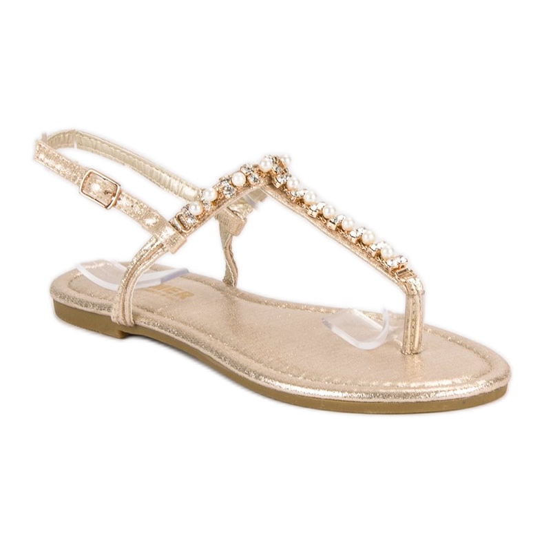 Comer Sandale japoneze galben 2