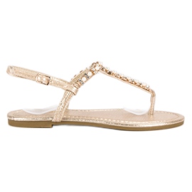 Comer Sandale japoneze galben 1