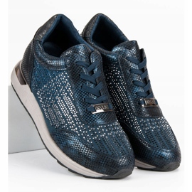 Kylie Pantofi sport la modă albastru 1