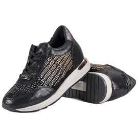 Kylie Pantofi sport la modă negru 2