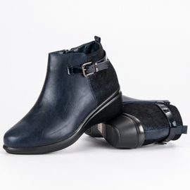 Kylie Cizme confortabile bleumarin cu izolație albastru marin 2 Kylie Cizme confortabile bleumarin cu izolație albastru marin 2