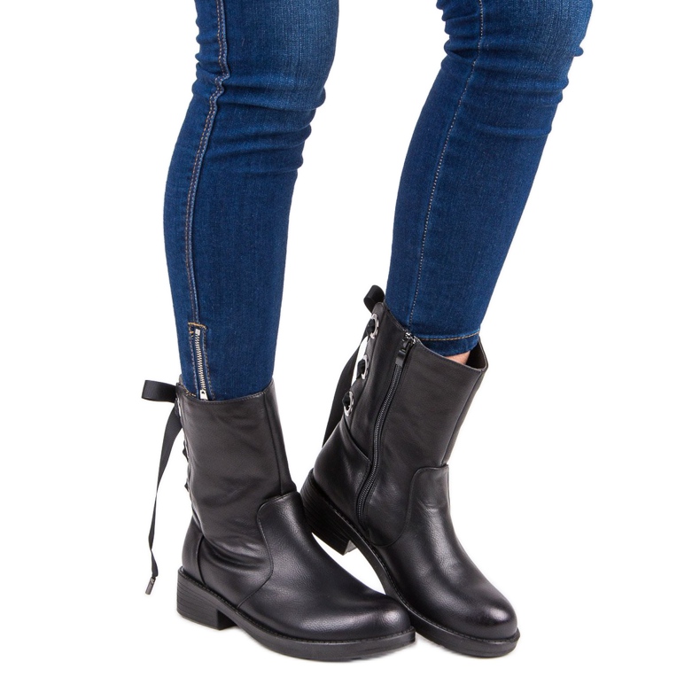 Laura Mode Muncitori confortabili negru 1