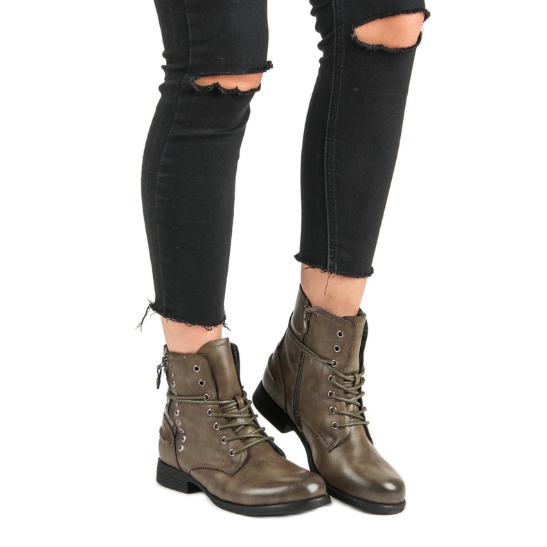 Kayla Cizme de piatră verde 2