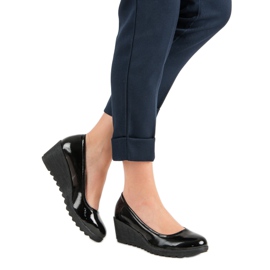 J. Star Pompele lăcuite negru 1