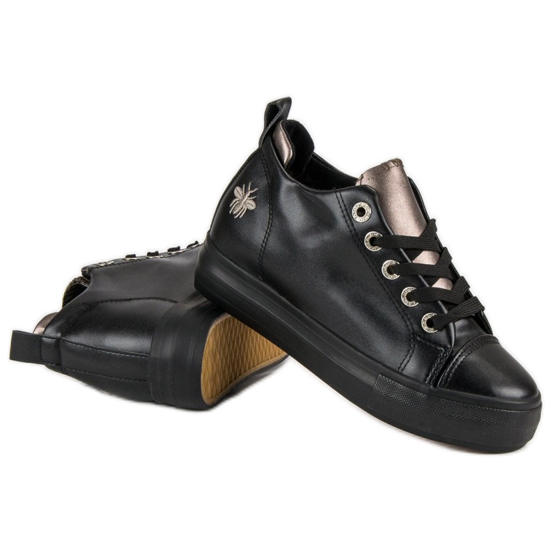 Mckeylor Pantofi de sport negru galben 2