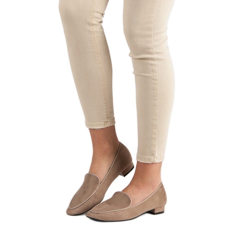 Small Swan Lorzi la modă maro 2