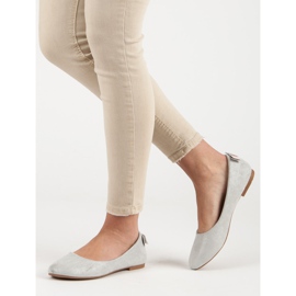 Vinceza Balerine confortabile gri 1