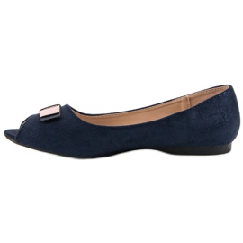 Ballerine Vinceza Open Toe albastru 6