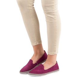 Filippo Lordii ajurati din piele roz 1 Filippo Lordii ajurati din piele roz 1