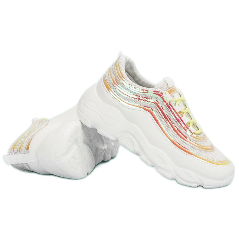 Pantofi sport ușori alb multicolor 1 Pantofi sport ușori alb multicolor 1