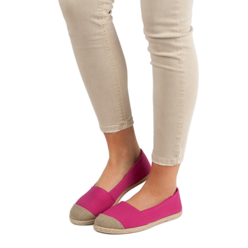 Espadrile roz la modă 1