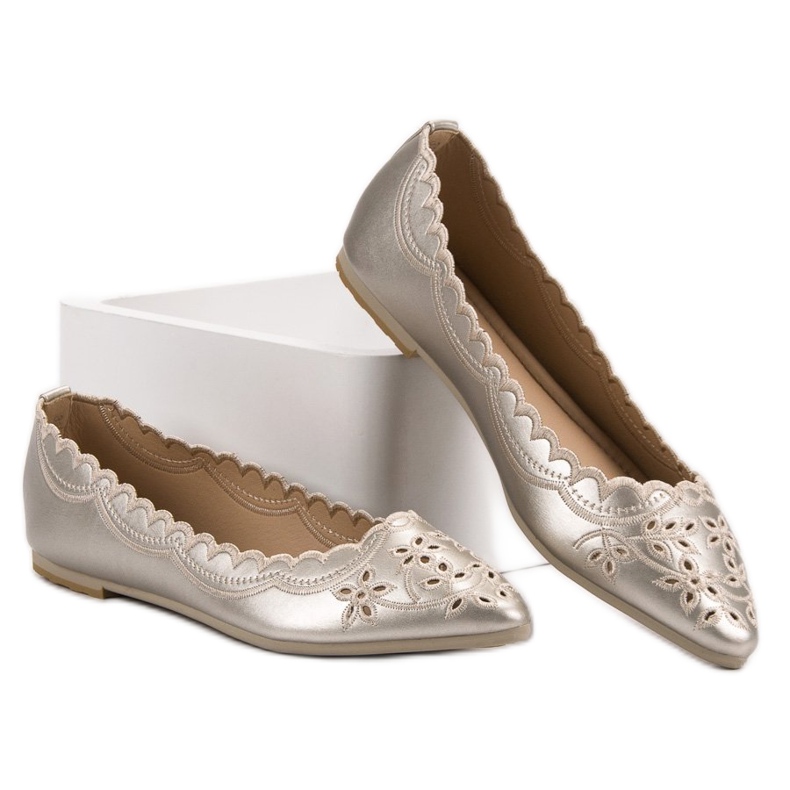 Ballerina In Spitz VICES gri 1