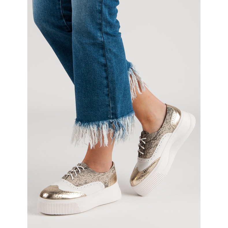 VICES Încălțăminte de modă galben 2