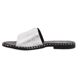 Filippo Papuci strălucitori confortabili gri 2 Filippo Papuci strălucitori confortabili gri 2