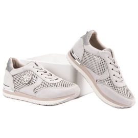 Aclys Pantofi sportivi ajurati gri 1 Aclys Pantofi sportivi ajurati gri 1