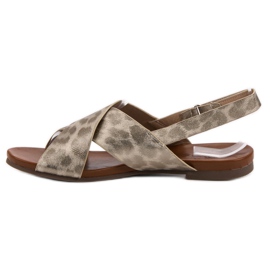 Kylie Sandale cu pete galben 1 Kylie Sandale cu pete galben 1