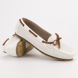 Kylie Mocasini confortabili alb 2 Kylie Mocasini confortabili alb 2