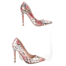 Seastar Știfturi cu imprimeu animal multicolor 2