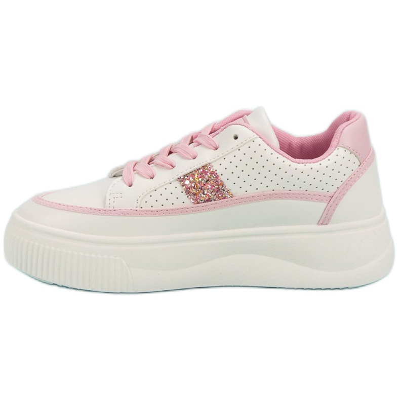 Creepers albi cu sclipici 1