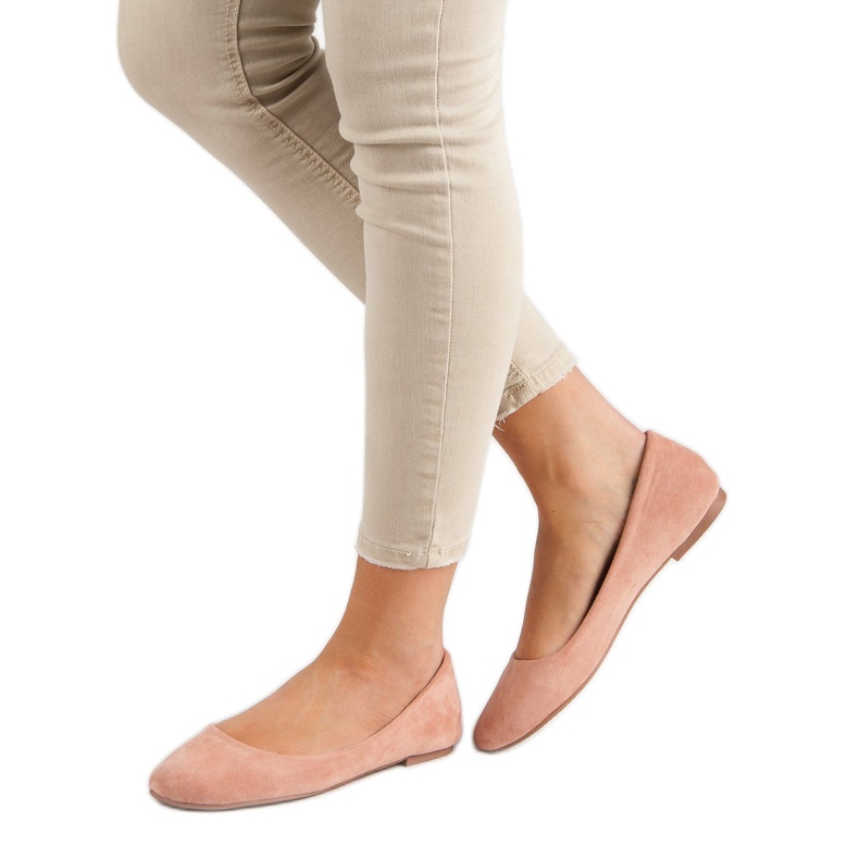 Primavera Balerini clasici cu pulbere roz 2