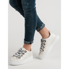 Încălțăminte sport cu sclipici gri 2 Încălțăminte sport cu sclipici gri 2