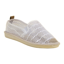 Adidași Slip Slip On alb 5