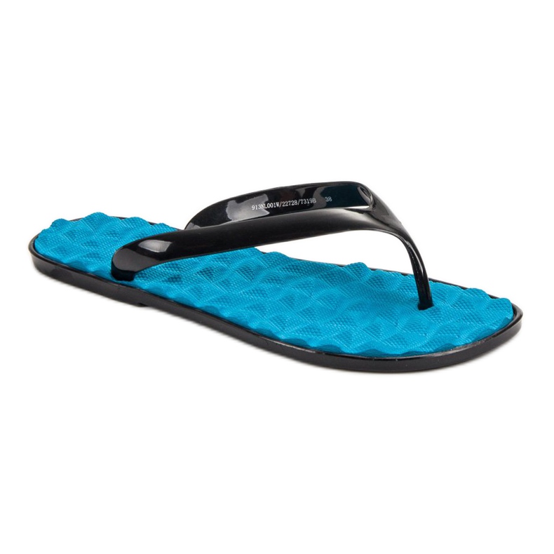 SHELOVET Flip-flops din cauciuc albastru 1