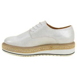 Clowse Espadrile de argint gri 3