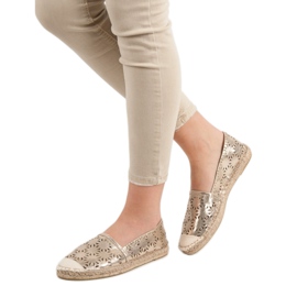 Cm Paris Espadrile textile galben 1