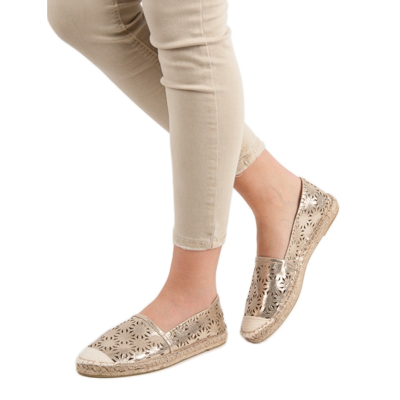 Cm Paris Espadrile textile galben 1