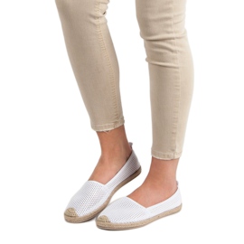 Seastar Espadrile textile albe 1