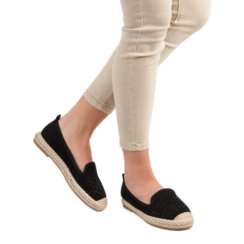 Lucky Shoes Lordii ajurati negri negru 2 Lucky Shoes Lordii ajurati negri negru 2