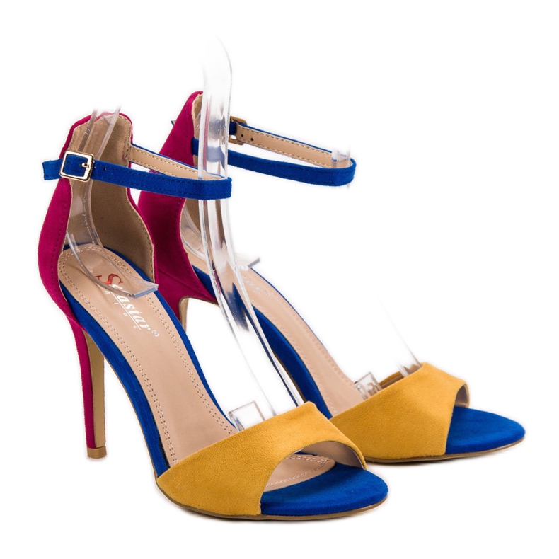 Seastar Sandale pe toc înalt multicolor 1