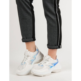 Kayla Adidași albi cu efect Holo 1