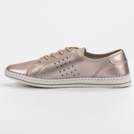 Kylie Încălțăminte din piele lacată de aur 2 Kylie Încălțăminte din piele lacată de aur 2