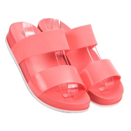 SHELOVET Papuci confortabili de corali roșu 2 SHELOVET Papuci confortabili de corali roșu 2