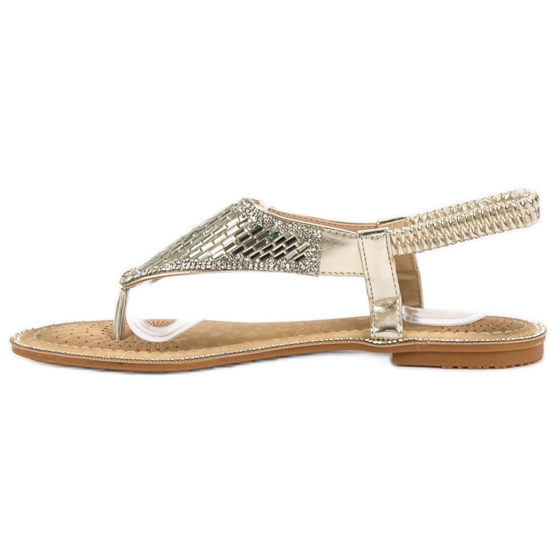 Encor Sandale japoneze aurii de aur 1