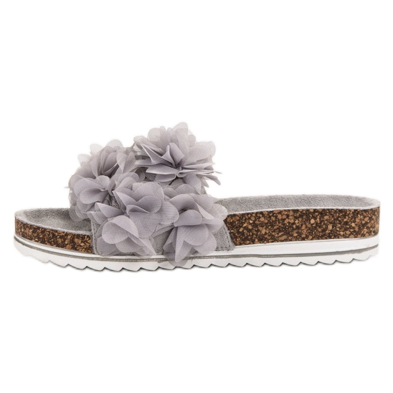 Seastar Papuci gri la modă 2