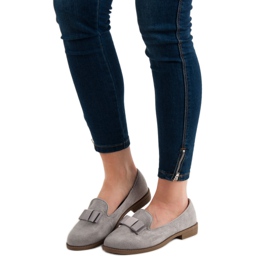 Comer Domnii din piele de căprioară gri 1 Comer Domnii din piele de căprioară gri 1