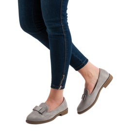 Comer Domnii din piele de căprioară gri 2 Comer Domnii din piele de căprioară gri 2