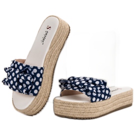 Seastar Papuci cu puncte albastru 3