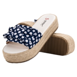 Seastar Papuci cu puncte albastru 4