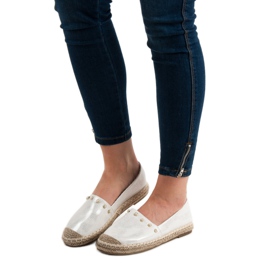 SHELOVET Espadrile de argint gri 1