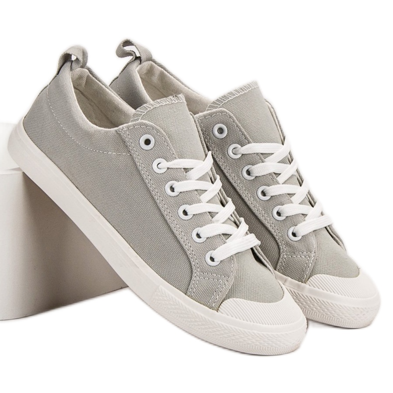 SHELOVET Adidași Gri Gri 2