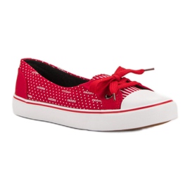 J. Star Adidași Red Low roșu 1