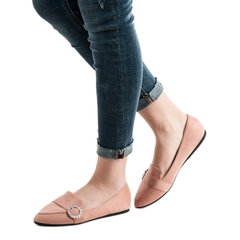 Ch. Creation Mocasini cu stil roz 2